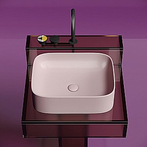 Раковина Ceramica Nova Element 50 CN6052MP розовая матовая купить в интернет-магазине Sanbest