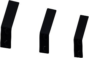 Крючок для полотенец Aquanet Магнум 336615 черный матовый купить в интернет-магазине сантехники Sanbest