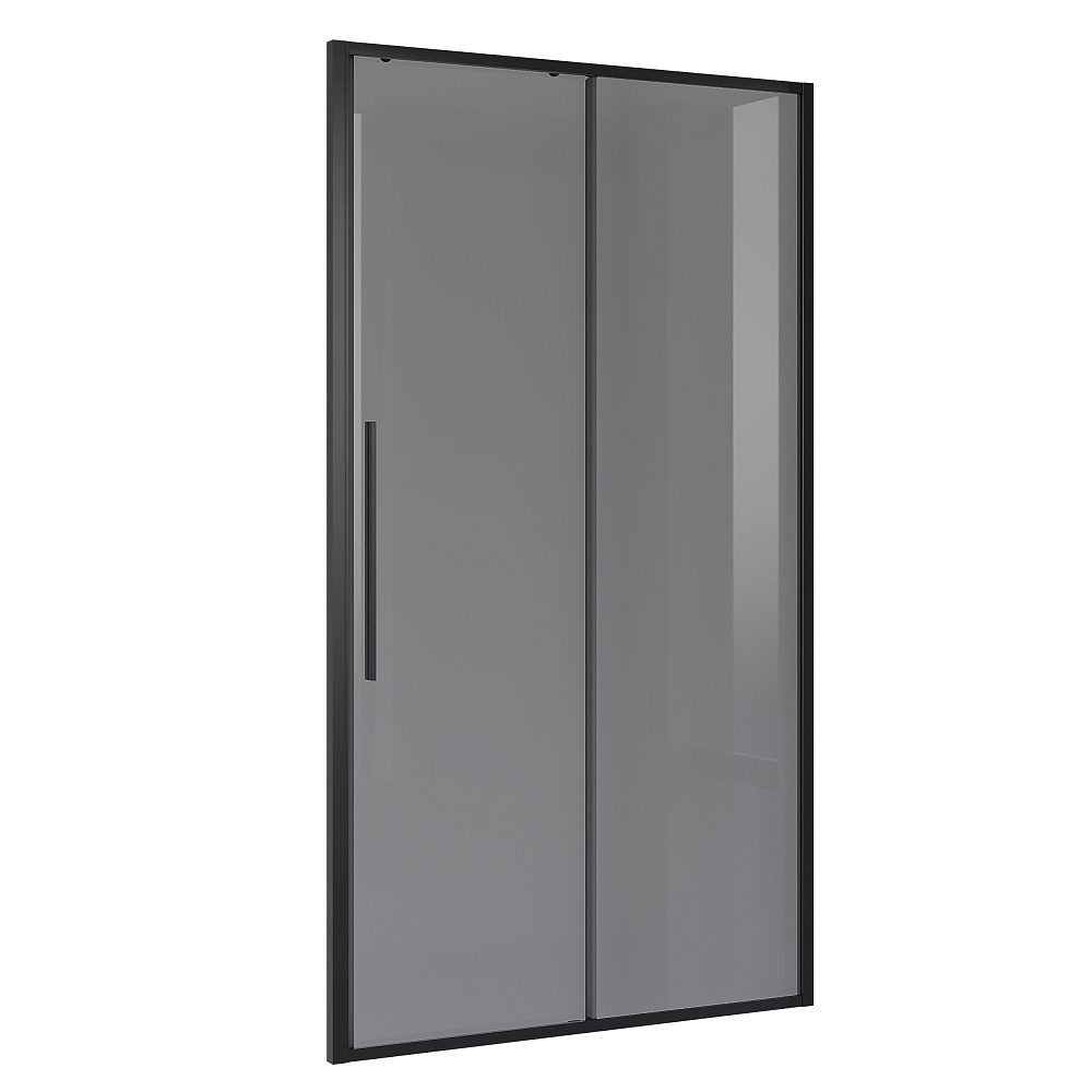 Душевая дверь Niagara Nova NG-85-13TB 130 стекло тонированное/профиль черный матовый купить в интернет-магазине Sanbest