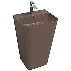 Раковина ISVEA Sott'Aqua 50 10SQ37001SV-2H коричневый матовый купить в интернет-магазине Sanbest