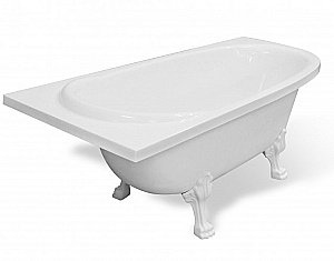 Ванна Эстет Венеция 170x80 белая купить в интернет-магазине Sanbest