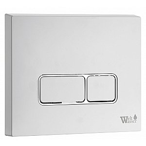 Кнопка для инсталляции WeltWasser WW MARBERG 410 SE GL-WT белая купить в интернет-магазине сантехники Sanbest