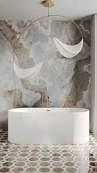 Ванна Salini PERLA S-stone 1049201M 170x80 белая купить в интернет-магазине Sanbest