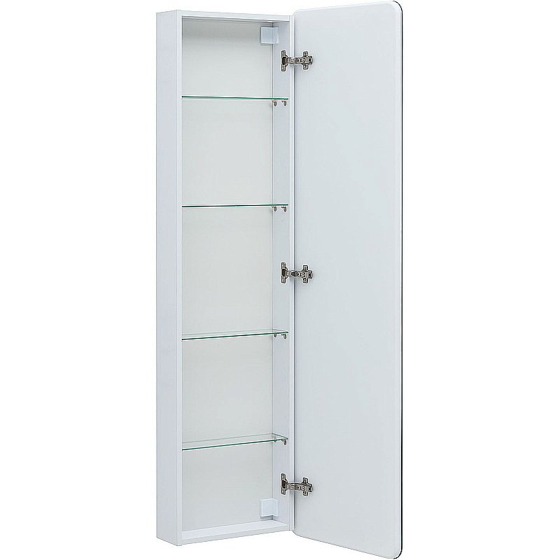 Пенал Aquanet Оптима 45 335438 белый для ванной в интернет-магазине сантехники Sanbest