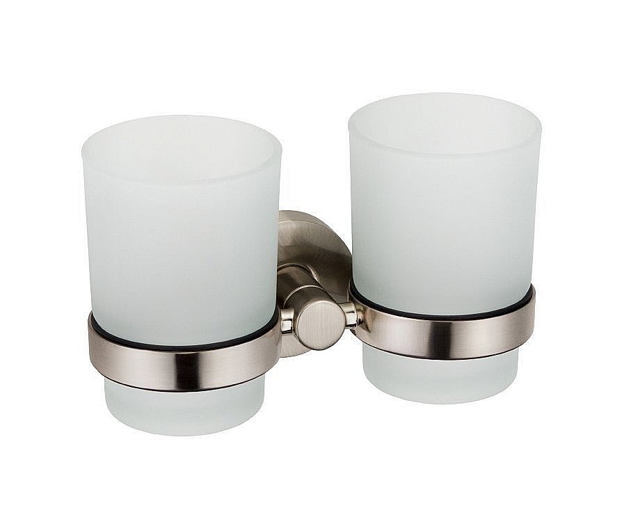 Держатель с двумя стаканами FIXSEN MODERN FX-51507 купить в интернет-магазине сантехники Sanbest