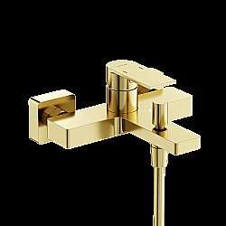 Смеситель для ванны и душа Sancos Studio SC9018BG брашированное золото купить в интернет-магазине сантехники Sanbest