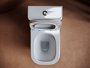 Унитаз Ceramica Nova Alfa Rimless CN9002 безободковый, с крышкой микролифт, с бачком купить в интернет-магазине Sanbest