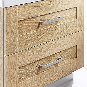 Тумба с раковиной AQWELLA Фостер 60 Т6/2/DS для ванной в интернет-магазине Sanbest