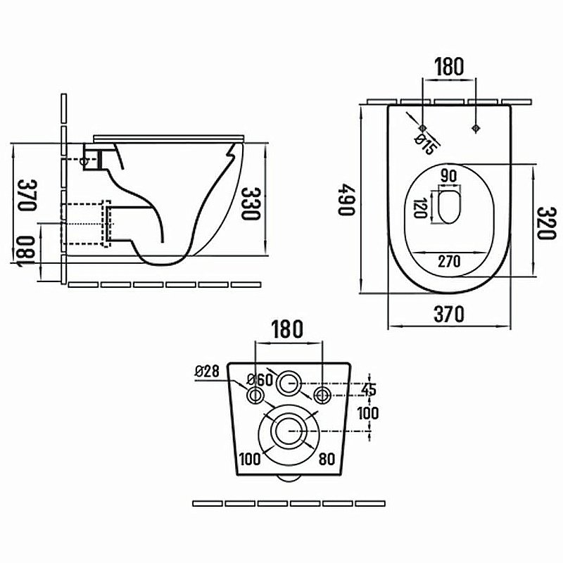 Унитаз Vincea Globo VT1-14SMO безободковый, с крышкой микролифт, океан матовый купить в интернет-магазине Sanbest