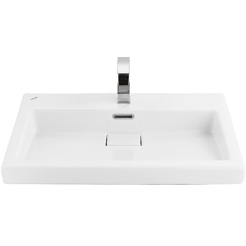 Раковина Creavit Epic 80 EP080.00000 белая купить в интернет-магазине Sanbest