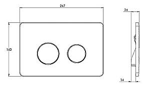 Инсталляция для унитаза Azario AZ-8010-1000 купить в интернет-магазине сантехники Sanbest