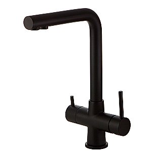 Смеситель для кухни Veragio Milano 30636 черный матовый купить в интернет-магазине сантехники Sanbest