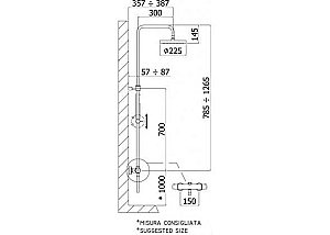 Душевая система Paffoni MINI BIRILLO ZCOL638LIQCR купить в интернет-магазине сантехники Sanbest