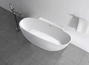 Ванна NT Bagno Genova NT311 176х87 белая матовая купить в интернет-магазине Sanbest