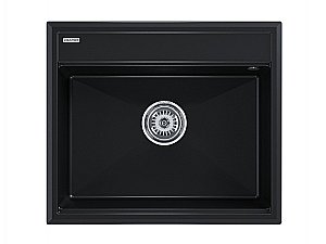 Кухонная мойка Paulmark STEPIA-590 PM115951-BLM 590х510 черный металик купить в интернет-магазине сантехники Sanbest