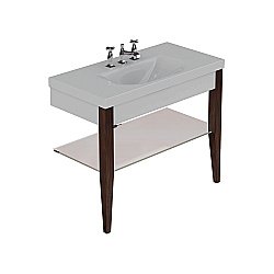 Консоль с раковиной Kerasan Bentley 120 с полкой для ванной в интернет-магазине сантехники Sanbest