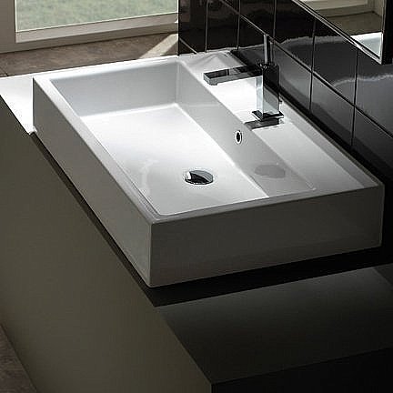 Раковина Globo Classic 80 SCQ81.BI*0 белая купить в интернет-магазине Sanbest