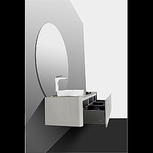 Зеркало LED Black & White Universe U915.1000MR 110 в ванную от интернет-магазине сантехники Sanbest