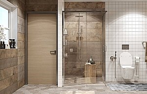 Душевой уголок Ambassador Queen 11011106 80x120 стекло прозрачное/профиль хром купить в интернет-магазине Sanbest