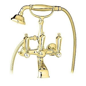 Смеситель для ванны Cezares FIRST-VD-03/24-M золото купить в интернет-магазине сантехники Sanbest