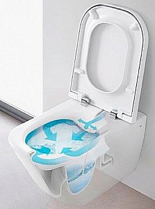 Унитаз подвесной Roca The Gap 34647L000 безободковый купить в интернет-магазине Sanbest