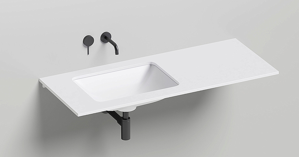 Раковина Salini MAREA 06 S-Sense 1802106G 55 белая купить в интернет-магазине Sanbest