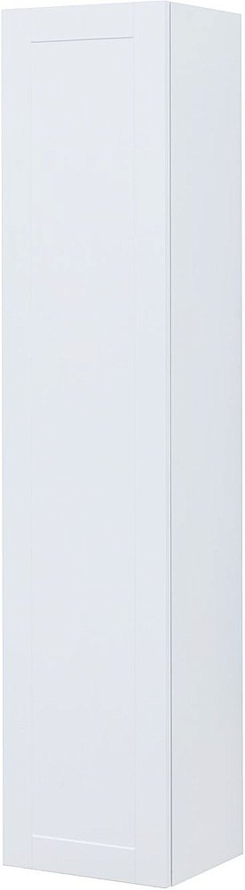 Шкаф-пенал Aquanet Терра 35 белый матовый для ванной в интернет-магазине сантехники Sanbest