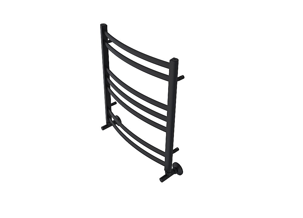 Полотенцесушитель водяной Aquatek Лугано П7 50х60 AQ DOC0760BL черный муар купить в интернет-магазине сантехники Sanbest