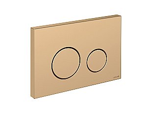 Кнопка для инсталляции Cersanit TWINS 63524 золотой матовый купить в интернет-магазине сантехники Sanbest