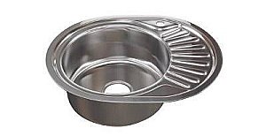 Мойка кухонная MIXLINE ML 528190 хром купить в интернет-магазине сантехники Sanbest