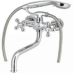 Смеситель для ванны Kaiser Carlson Lux 11255 купить в интернет-магазине сантехники Sanbest