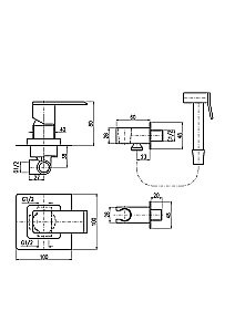 Гигиенический душ Rav-Slezak LOIRA LR542/1 купить в интернет-магазине сантехники Sanbest
