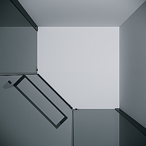 Душевой уголок Grossman Pragma 90х90 302.K33.03.9090.21.10 стекло тонированное/профиль черный матовый купить в интернет-магазине Sanbest