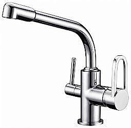 Смеситель для кухни Zorg Sanitary ZR 319 YF Хром купить в интернет-магазине сантехники Sanbest