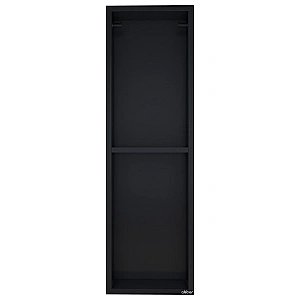 Скрытая настенная ниша Abber Nischen AN3002MB черная матовая купить в интернет-магазине сантехники Sanbest