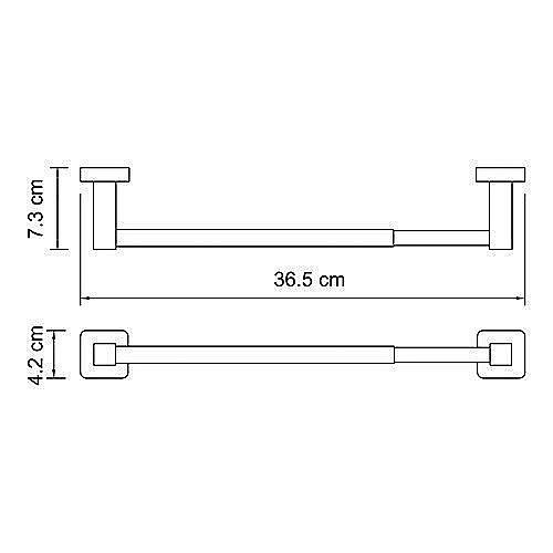 Держатель бумажных полотенец WasserKRAFT Lippe K-6591 купить в интернет-магазине сантехники Sanbest