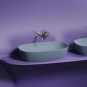 Раковина Ceramica Nova Element 60 CN6049MHL серо-голубая матовая купить в интернет-магазине Sanbest