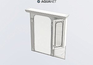 Зеркало Aquanet Фредерика 100 в ванную от интернет-магазине сантехники Sanbest