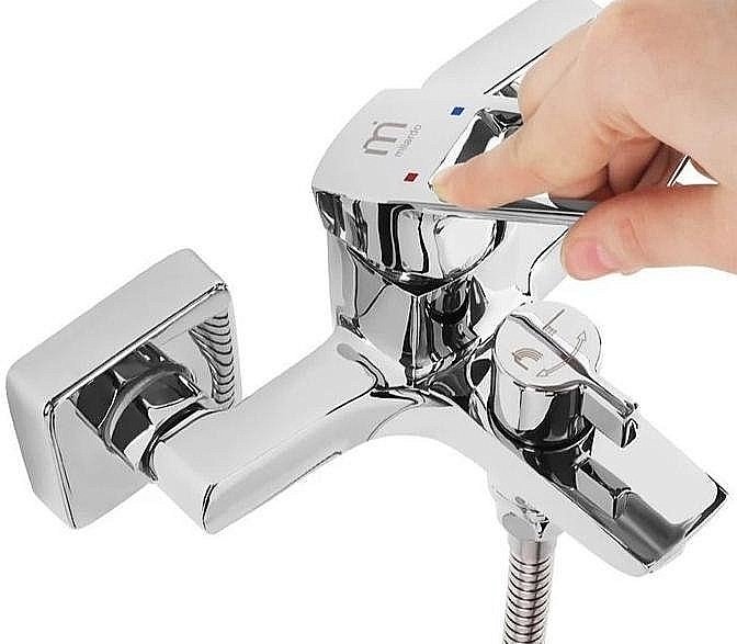 Смеситель для ванны Milardo Atlantic ATLSBC0M02 хром купить в интернет-магазине сантехники Sanbest