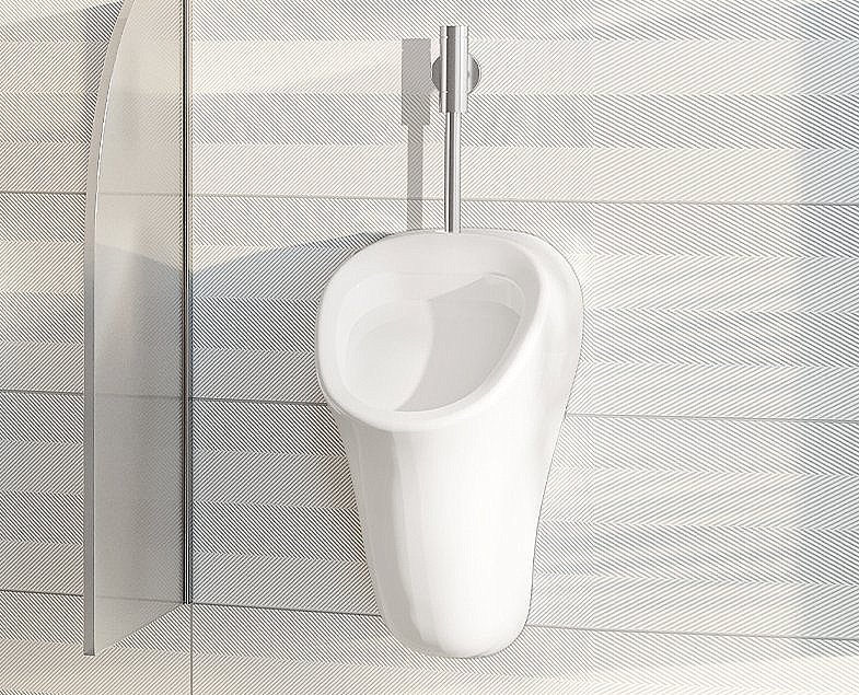 Писсуар Vitra Arkitekt 6202B003-0198 подвод воды сверху купить в интернет-магазине Sanbest