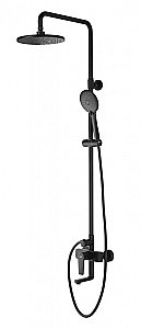 Душевая система D&K Bayern.Furth DA1523705B18 черная матовая купить в интернет-магазине сантехники Sanbest