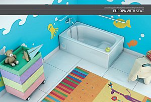 Стальная ванна BLB Europa 120x70 B2SE купить в интернет-магазине Sanbest