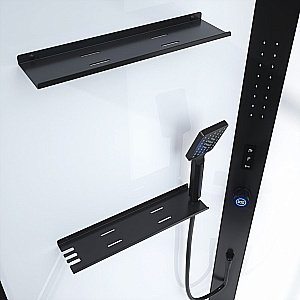 Душевая кабина Black&White Galaxy G8035 90х90 купить в интернет-магазине Sanbest