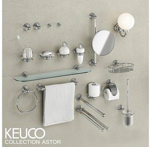 Стакан KEUCO ASTOR 2150019000 хром купить в интернет-магазине сантехники Sanbest