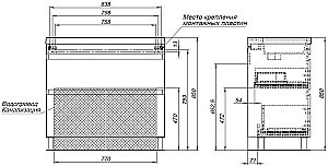 Тумба с раковиной Aquanet Нота New 90 344147+284114 белая глянцевая для ванной в интернет-магазине Sanbest