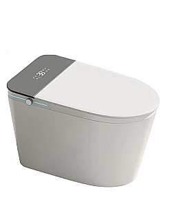 Унитаз напольный Ceruttispa ESTER Smart CT10617 с дистанционным управлением, безободковый, слив-торнадо, белый купить в интернет-магазине Sanbest