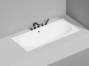 Ванна Salini Ornella AXIS S-Stone 103423MRH 170x75 белая/внутри RAL матовая купить в интернет-магазине Sanbest