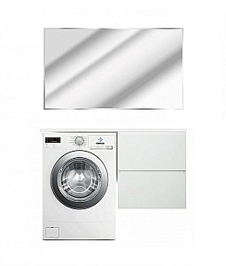 Тумба с раковиной Эстет Dallas Luxe 150 подвесная 2 ящика для ванной в интернет-магазине Sanbest