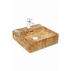 Раковина накладная WeltWasser WW ELBACH 2177 M846 42 мрамор купить в интернет-магазине Sanbest