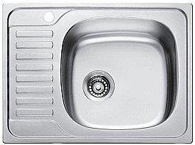Мойка кухонная Kaiser KSS-6550 сталь/правая купить в интернет-магазине сантехники Sanbest